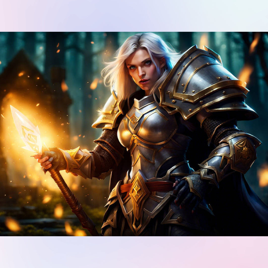 female-hero-of-warcraft-diamond-painting-art-kit