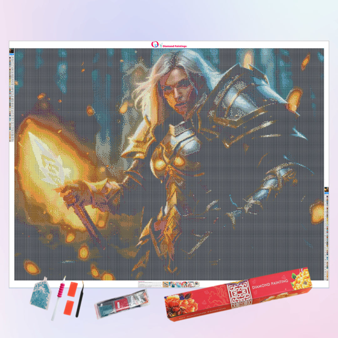 female-hero-of-warcraft-diamond-painting-art-kit