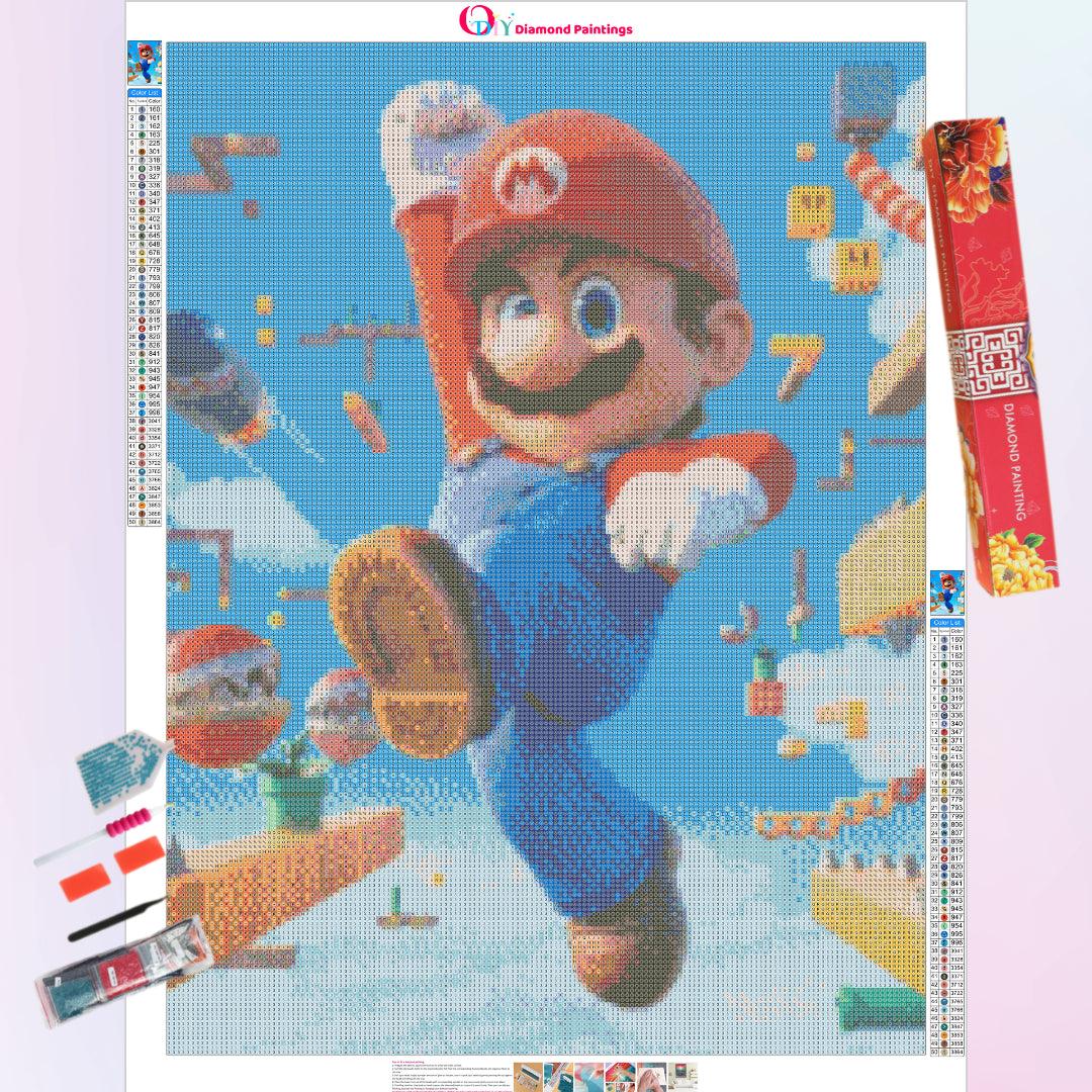 Super Mario Go Diamond Painting