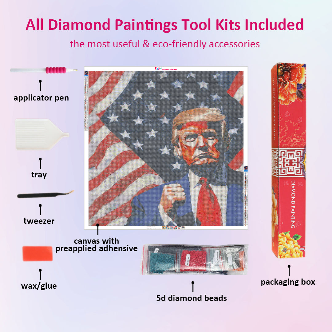 fight-donald-trump-diamond-painting-art-kit