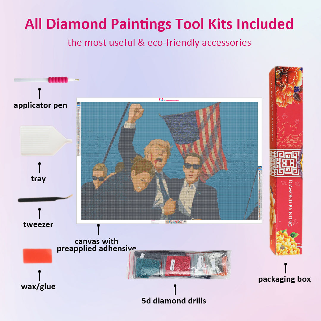 fight-fight-donald-trump-diamond-painting-art-kit