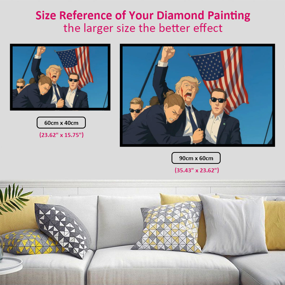 fight-fight-donald-trump-diamond-painting-art-kit