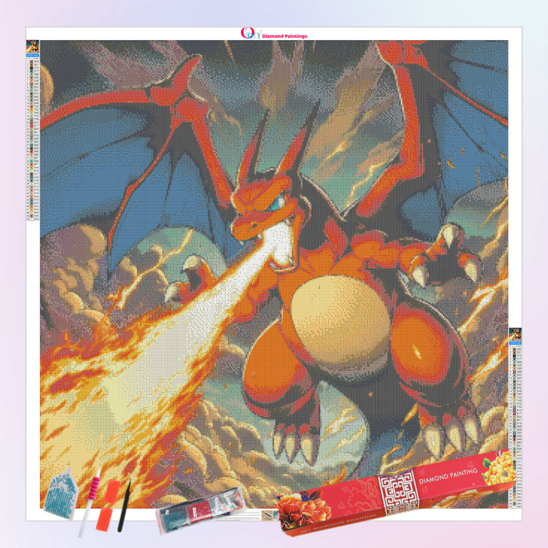 flamethrower-charizard-diamond-painting-art-kit