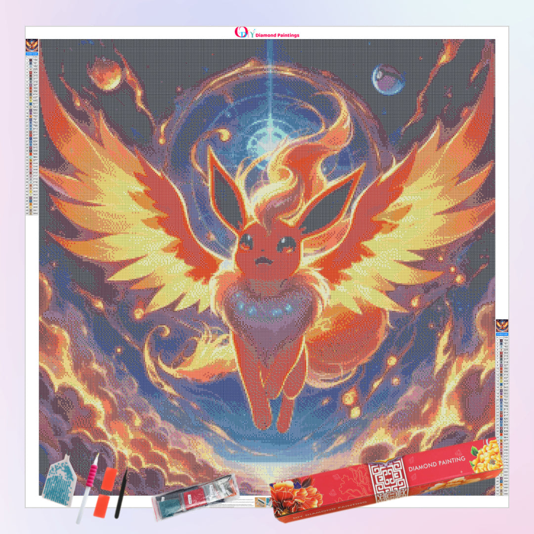 flareon-eevee-pokemon-diamond-painting-art-kit