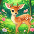 flower-lady-deer-diamond-painting-art-kit