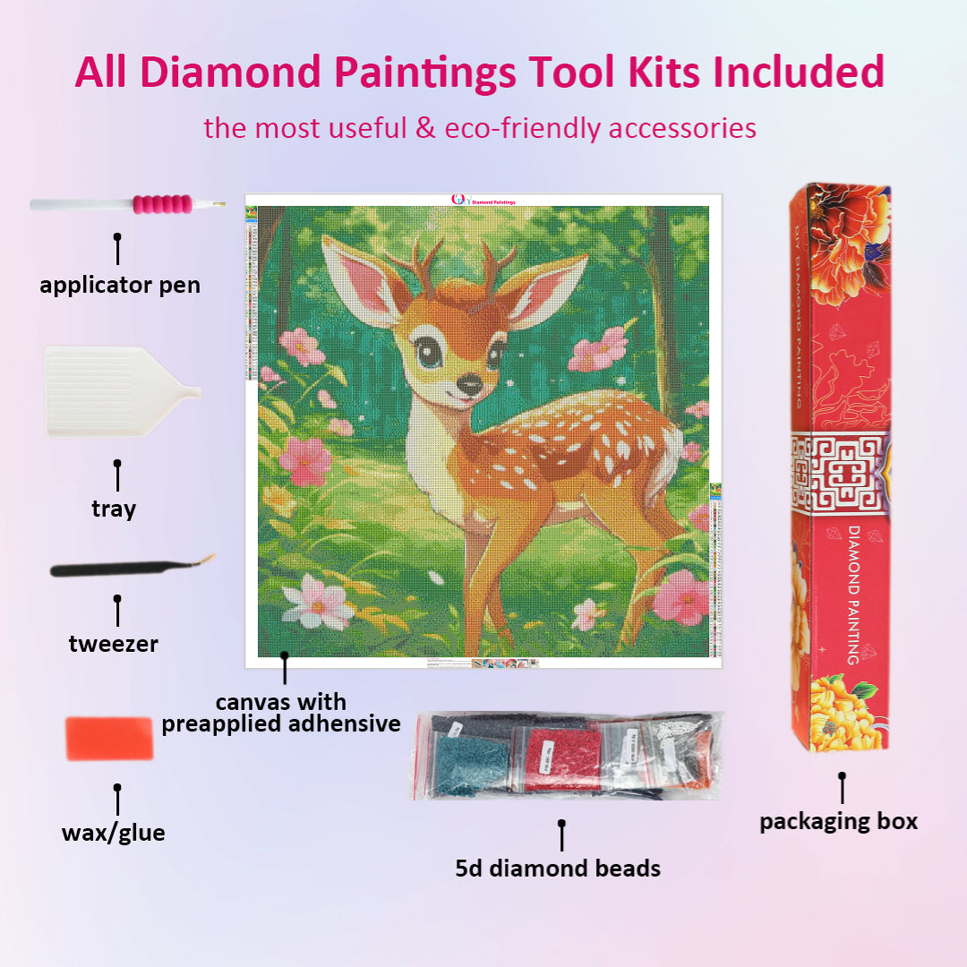 flower-lady-deer-diamond-painting-art-kit