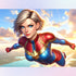 flying-captain-marvel-diamond-painting-art-kit