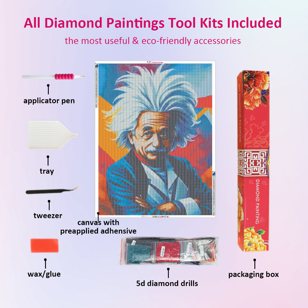 genius-albert-einstein-diamond-painting-art-kit