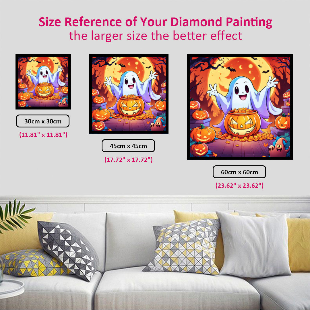 ghost-collecting-gold-leaf-diamond-painting-art-kit