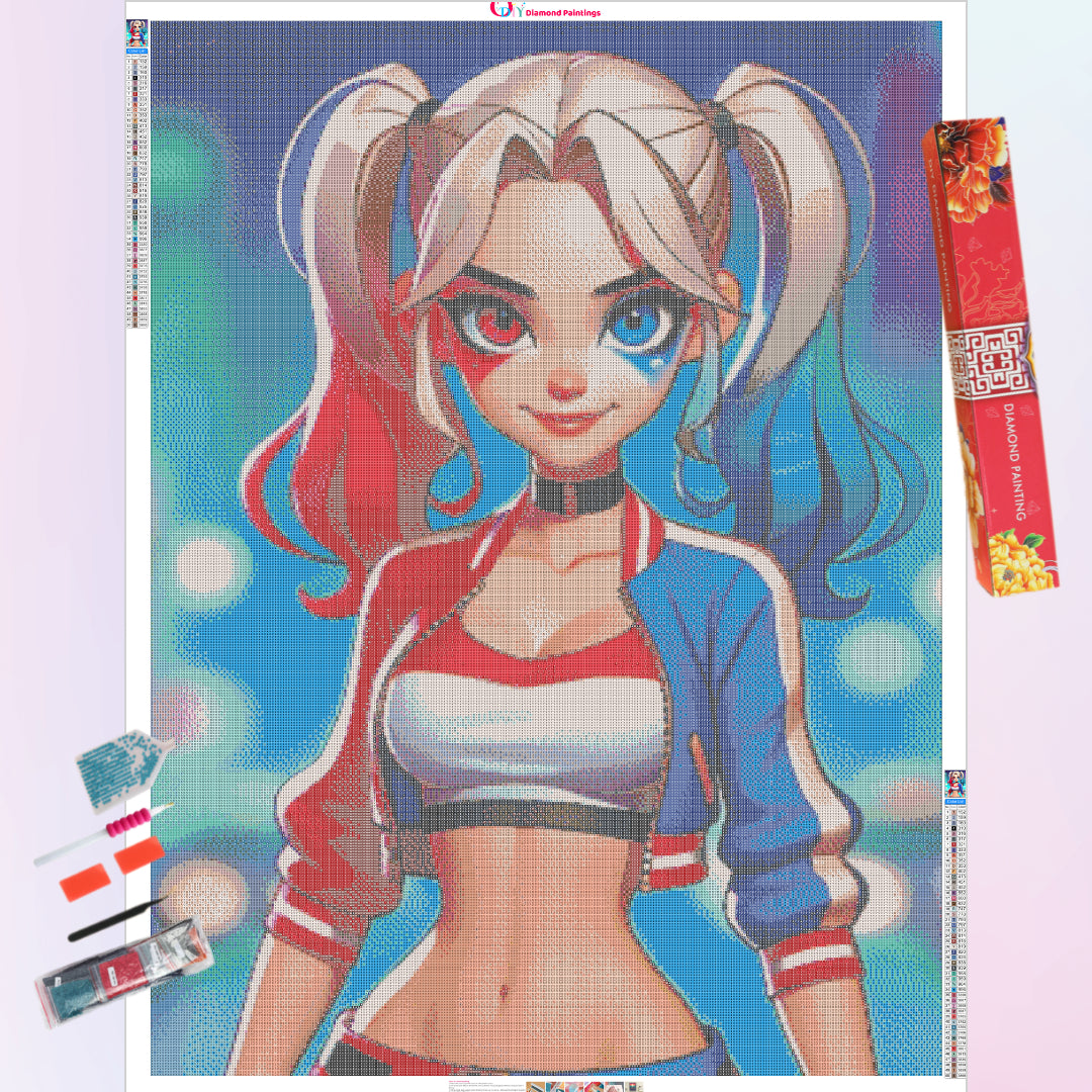 girl-harley-quinn-diamond-painting-art-kit