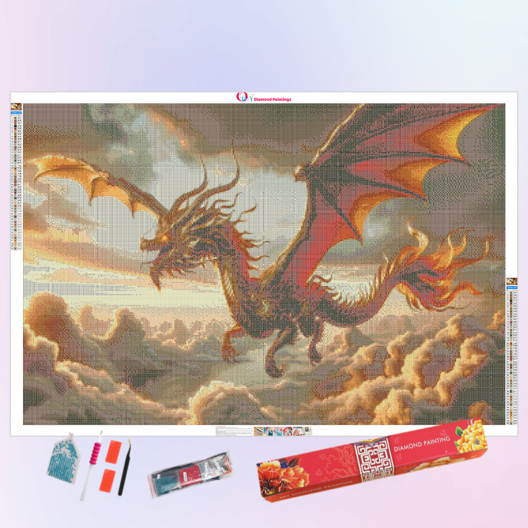 gloden-dragon-soaring-across-the-sky-diamond-painting-art-kit