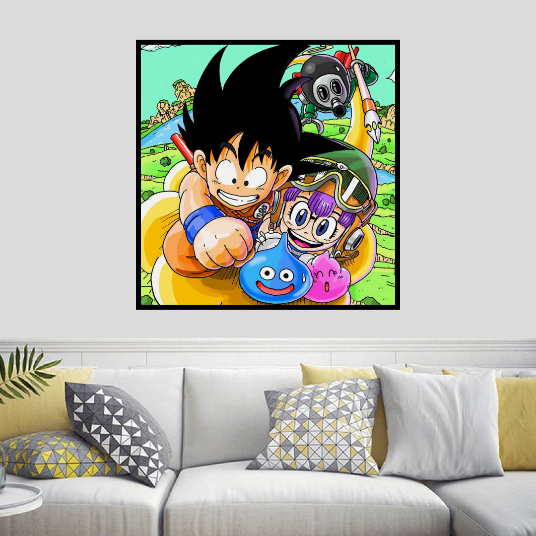 goku-and-arale-diamond-painting-art-kit