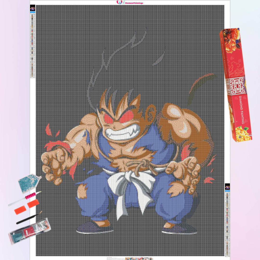 goku-mono-ozaru-transformation-diamond-painting-art-kit