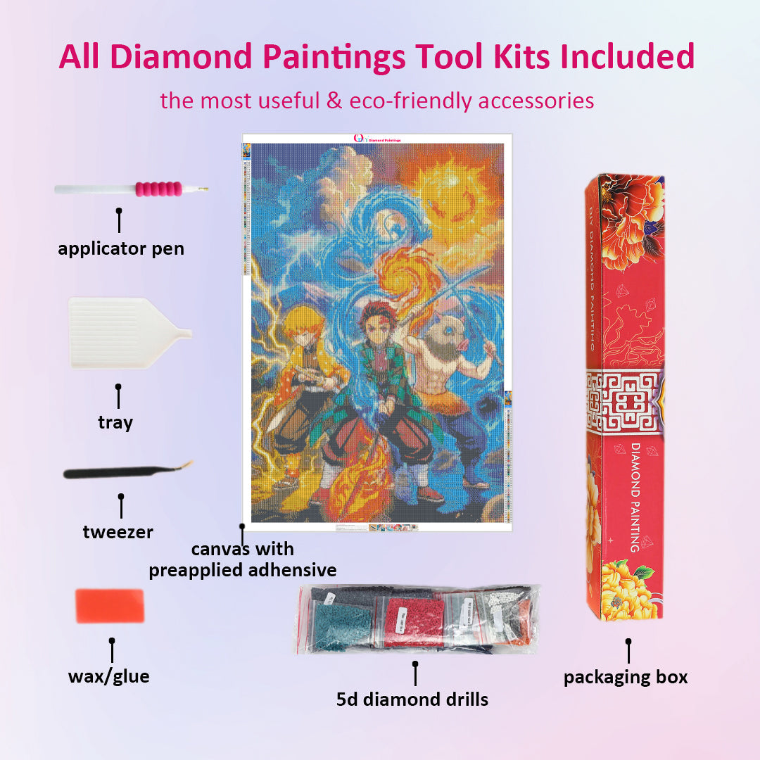 golden-partners-demon-slayer-diamond-painting-art-kit