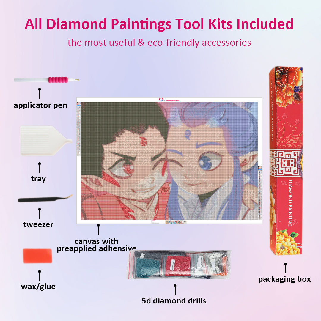 good-brothers-aobing-and-ne-zha-diamond-painting-art-kit