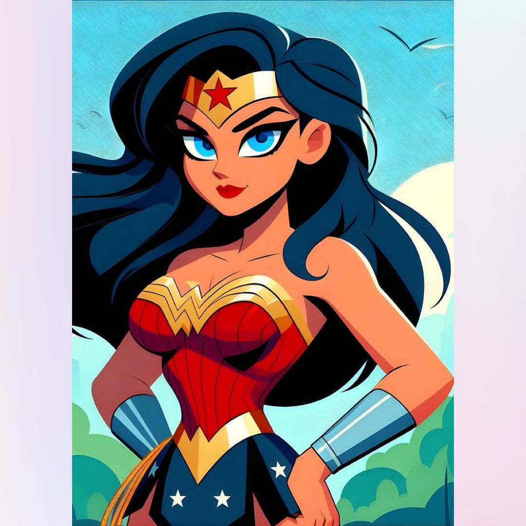 good-looking-wonder-woman-diamond-painting-art-kit