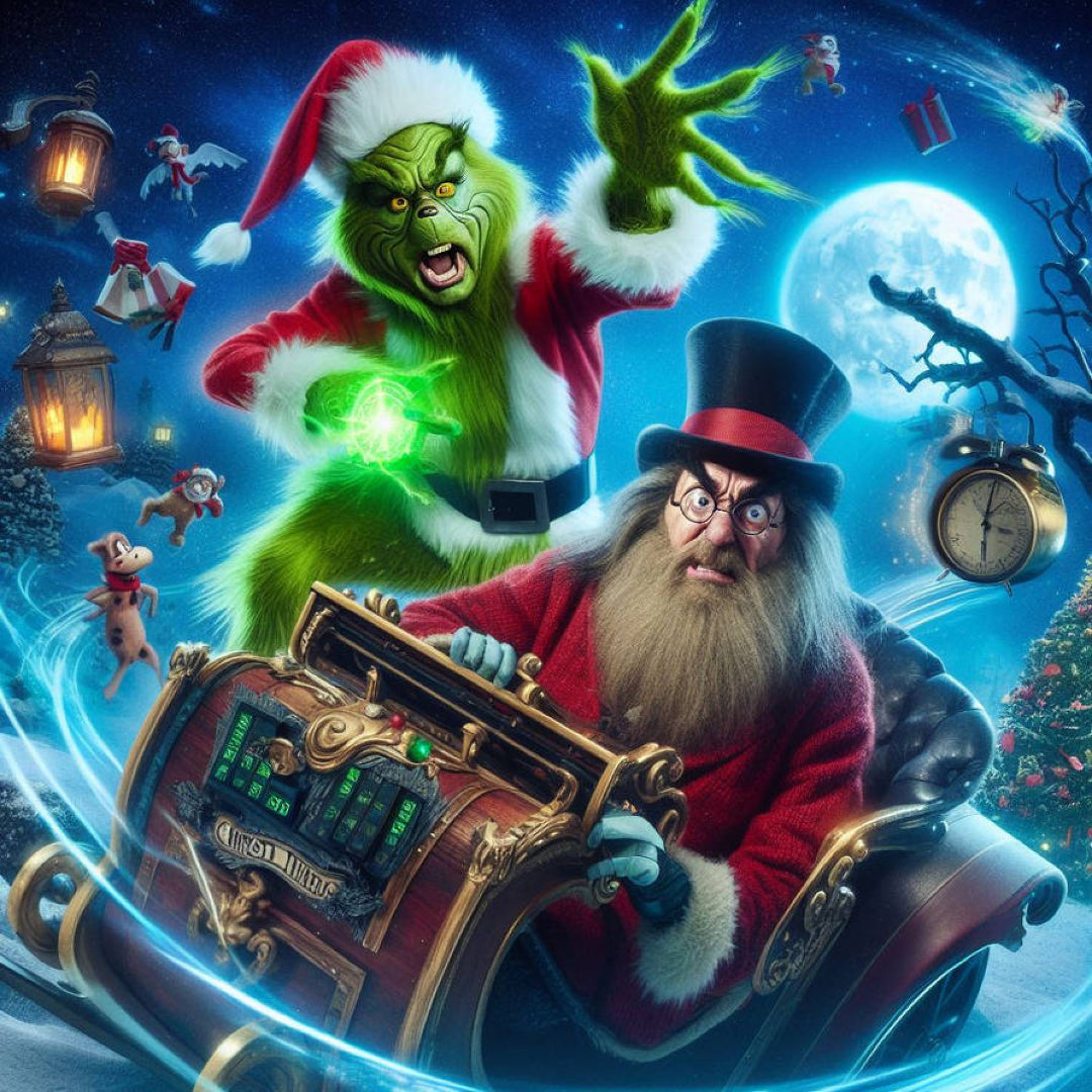 grinch-and-scrooge-traveling-through-time-diamond-painting-art-kit