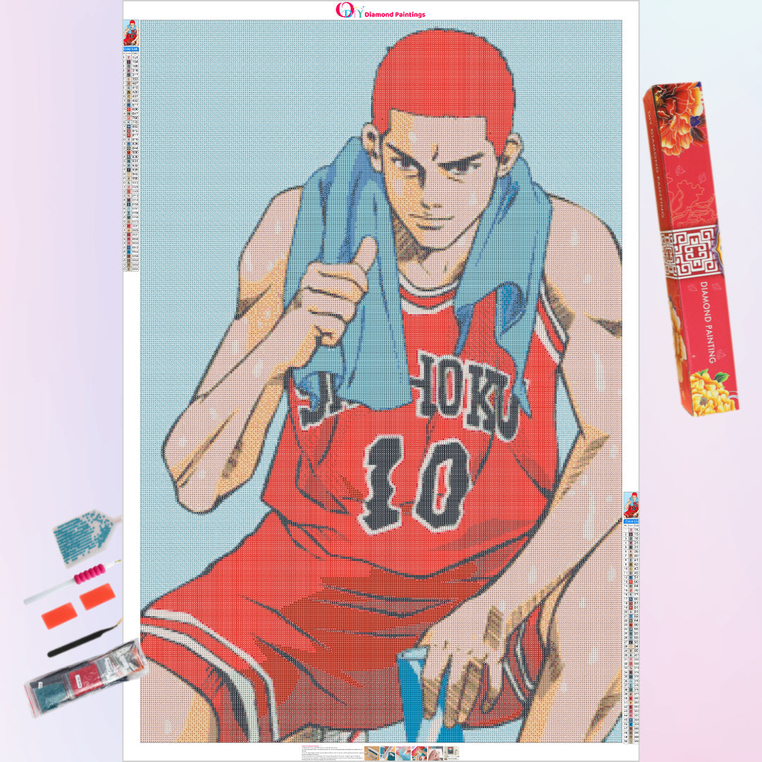 hanamichi-sakuragi-slam-dunk-diamond-painting-art-kit