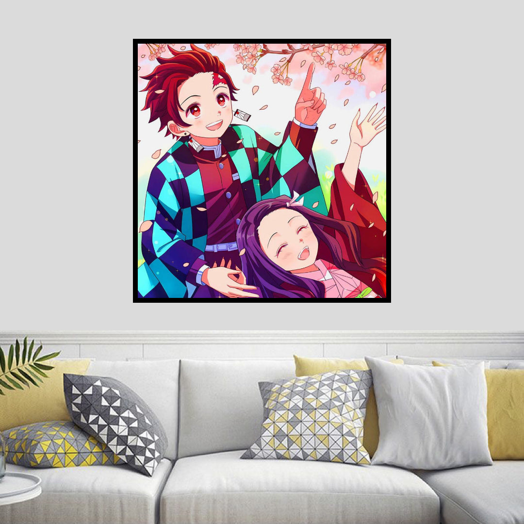 happy-time-nezuko-and-tanjiro-diamond-painting-art-kit