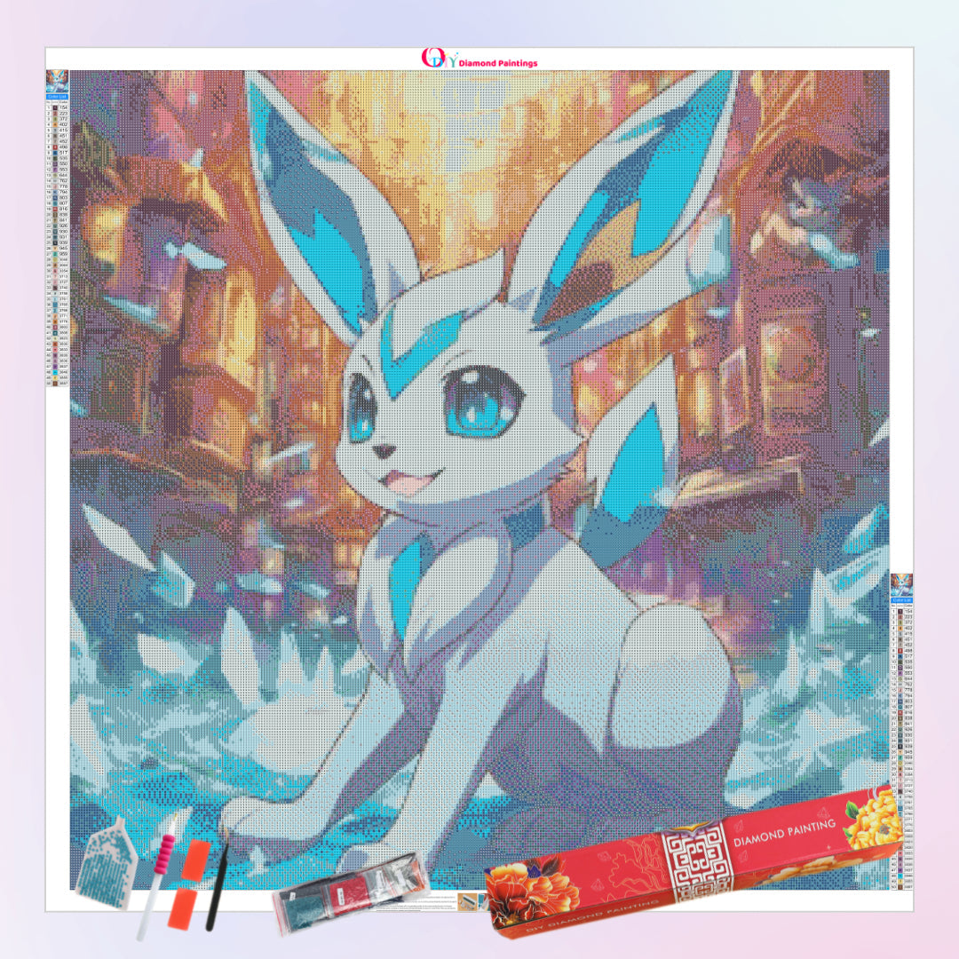 ice-pokemon-glaceon-diamond-painting-art-kit