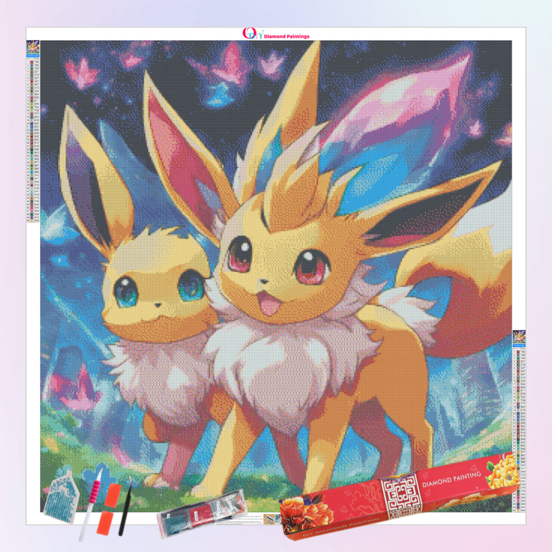 intimate-eevee sisters-diamond-painting-art-kit