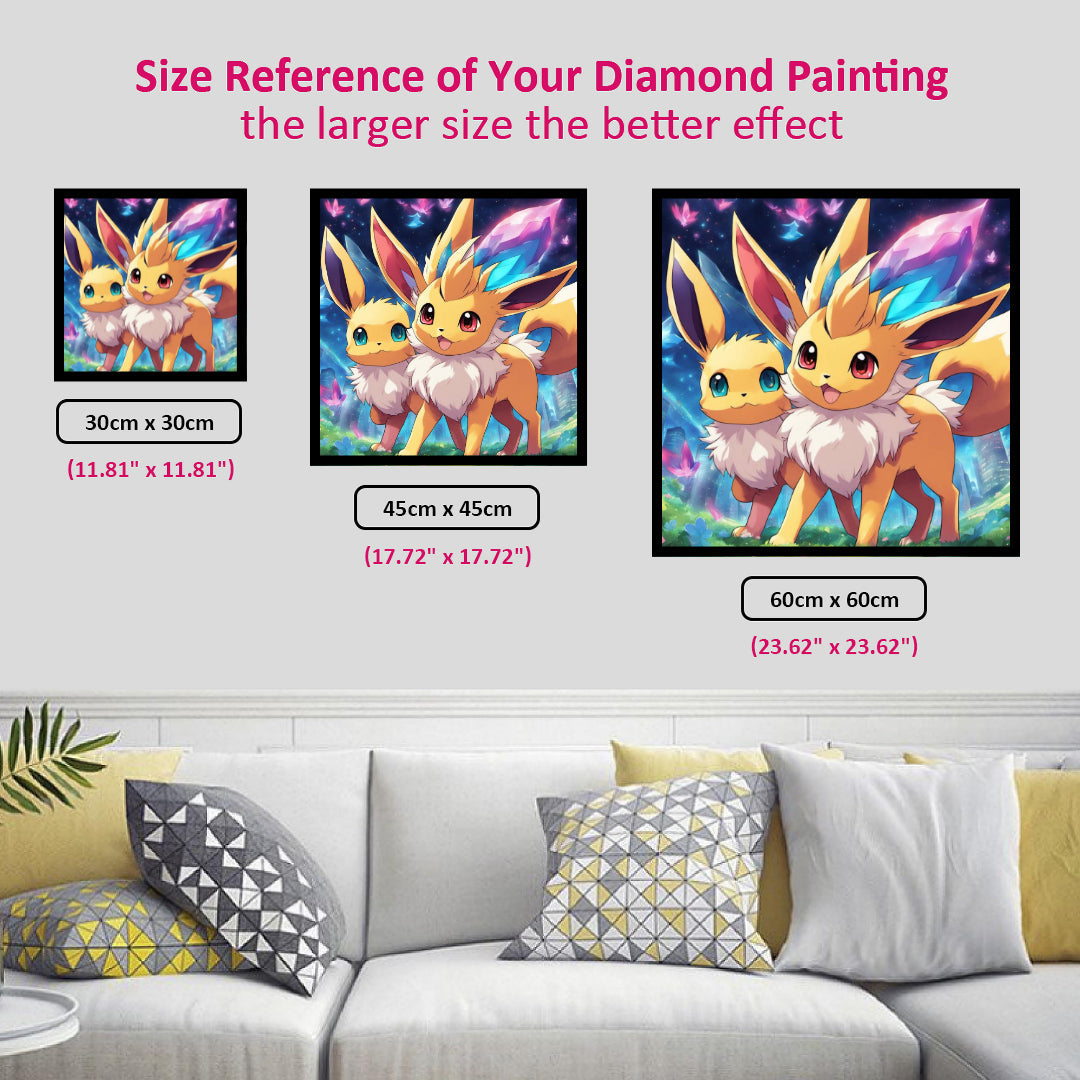 intimate-eevee sisters-diamond-painting-art-kit