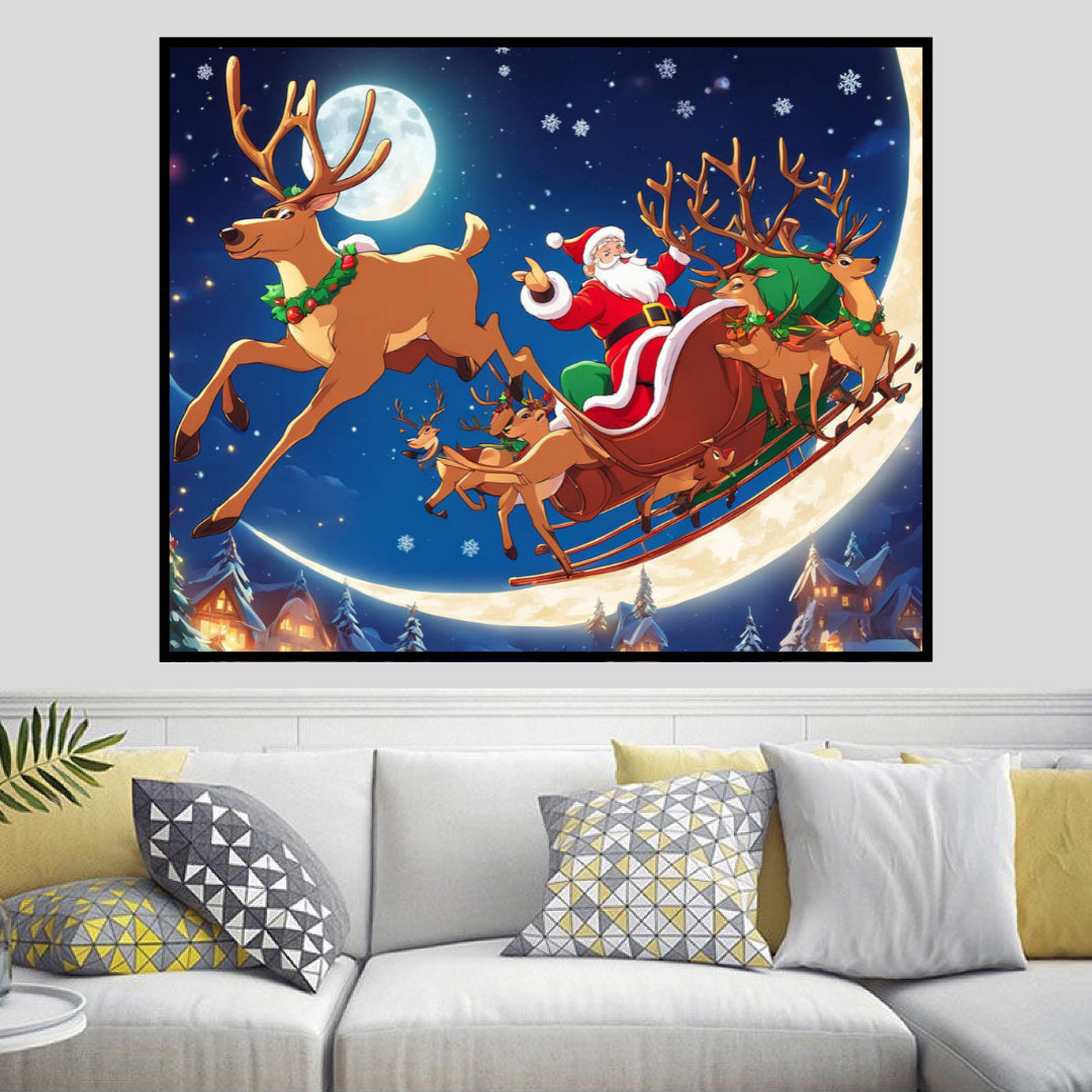 joyful-santa-with-reindeer-diamond-painting-art-kit