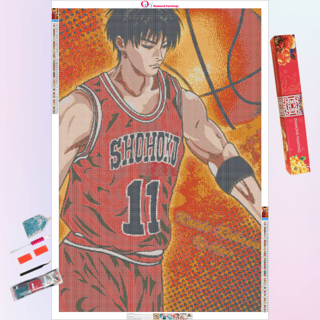 kaede-rukawa-slam-dunk-diamond-painting-art-kit