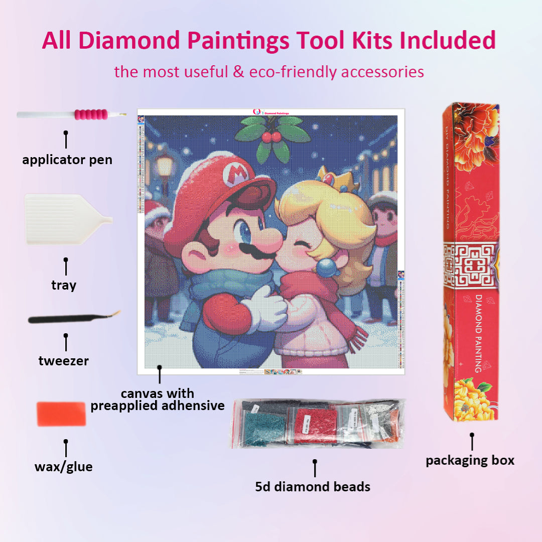 kissy-mario-and-princess-peach-diamond-painting-art-kit