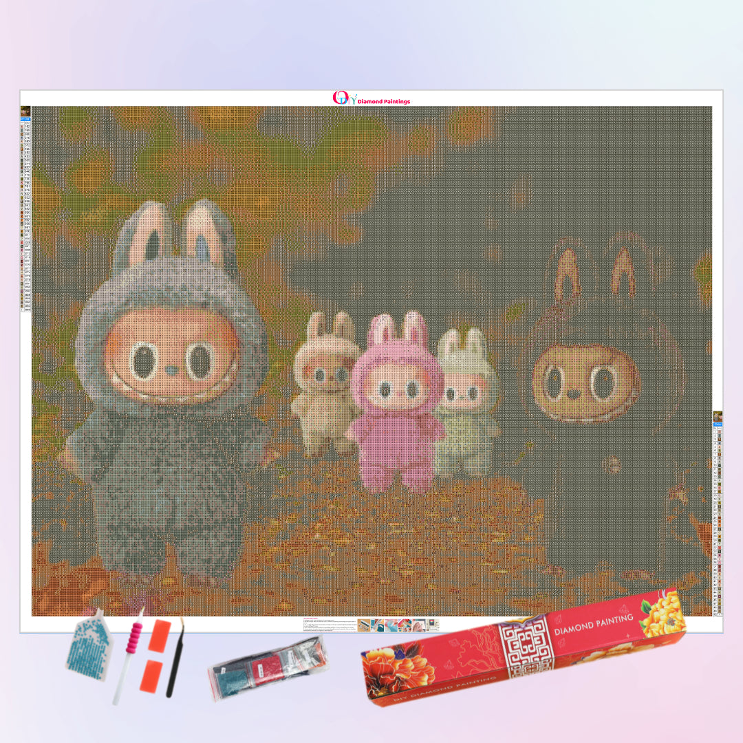 labubu-in-forest-diamond-painting-art-kit