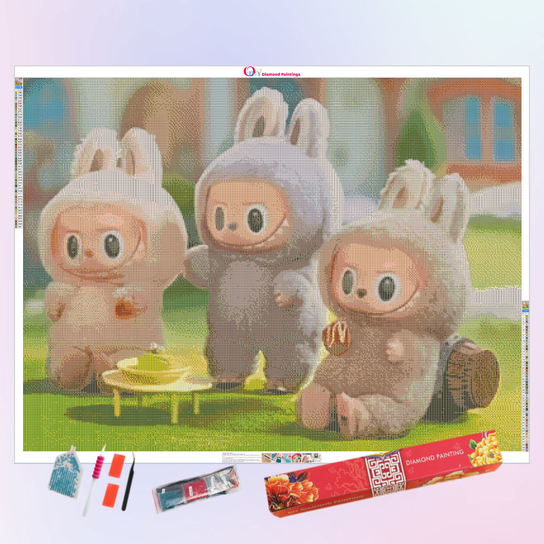 labubu-on-lawn-diamond-painting-art-kit