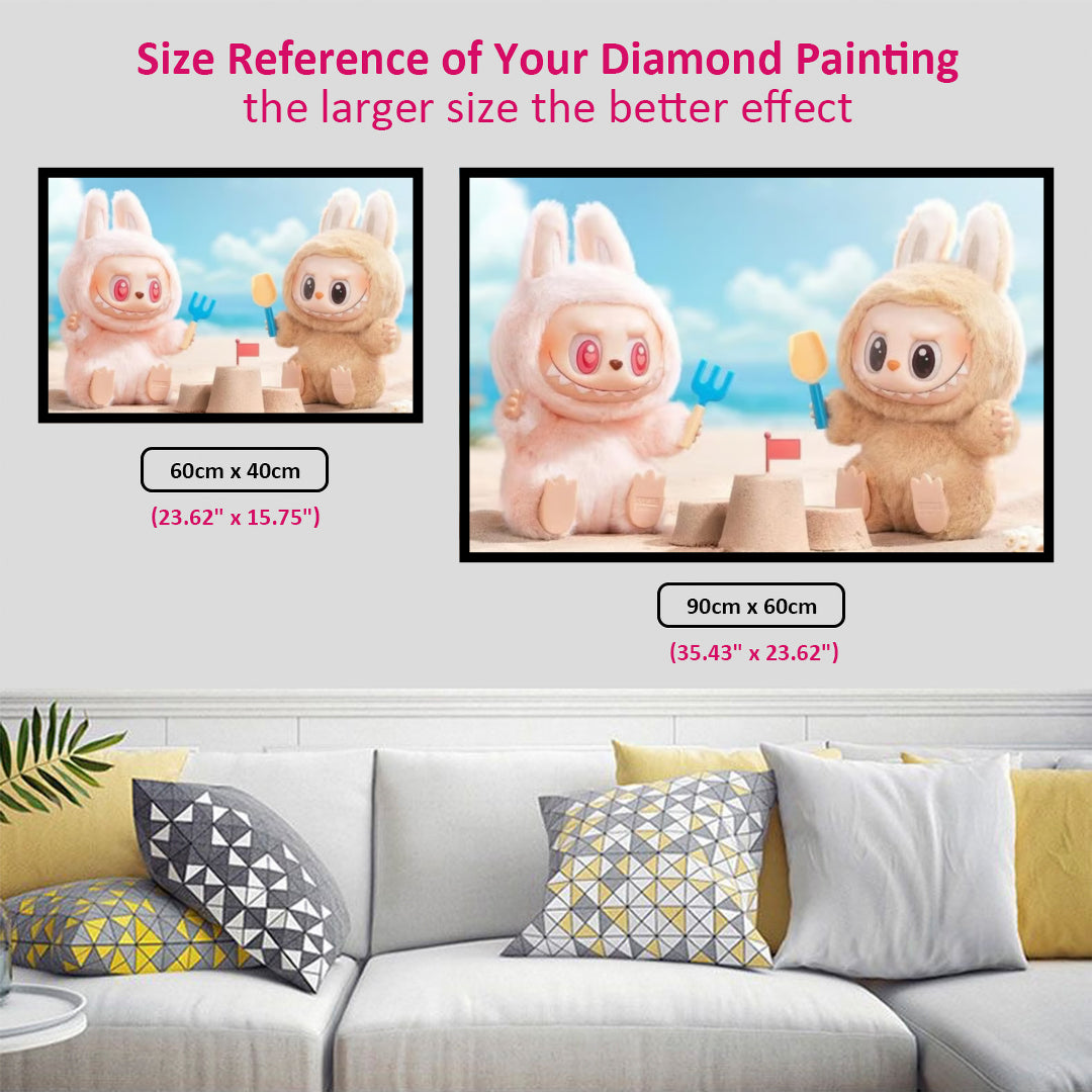 labubu-on-sandbeach-diamond-painting-art-kit