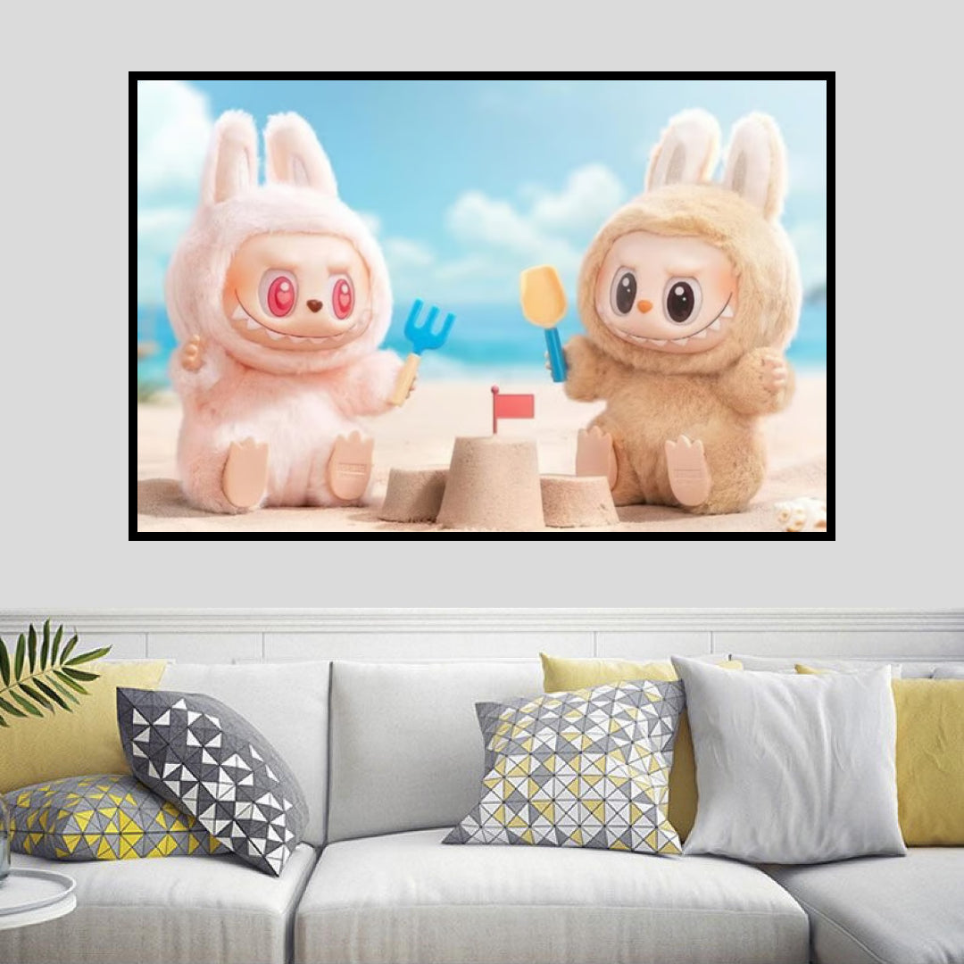 labubu-on-sandbeach-diamond-painting-art-kit