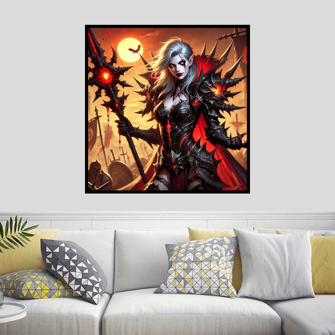 lady-thalara-the-flamepiercer-warcraft-diamond-painting-art-kit