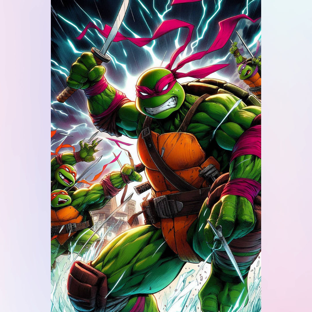 lightning-ninja-turtles-diamond-painting-art-kit