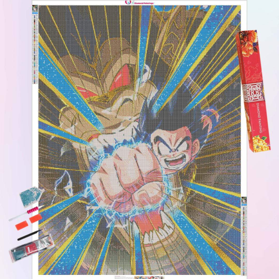 little-goku-ozaru-power-diamond-painting-art-kit