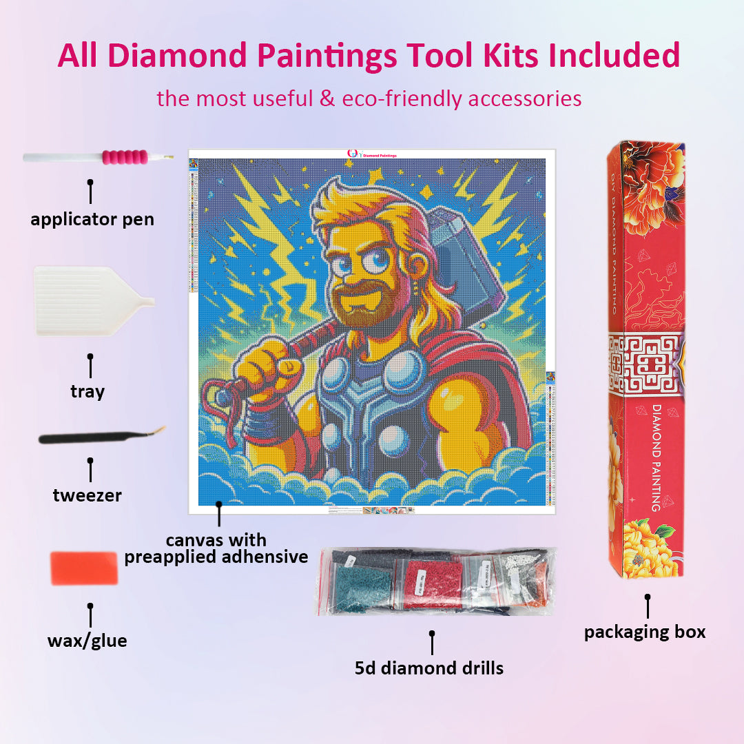 lord-of-thunder-thor-diamond-painting-art-kit