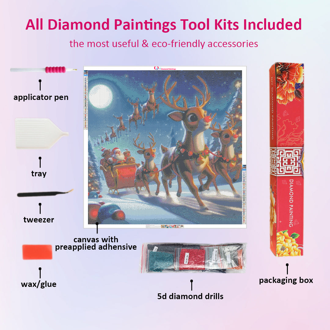 many-rudolph-diamond-painting-art-kit