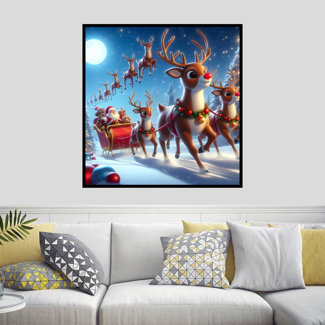 many-rudolph-diamond-painting-art-kit
