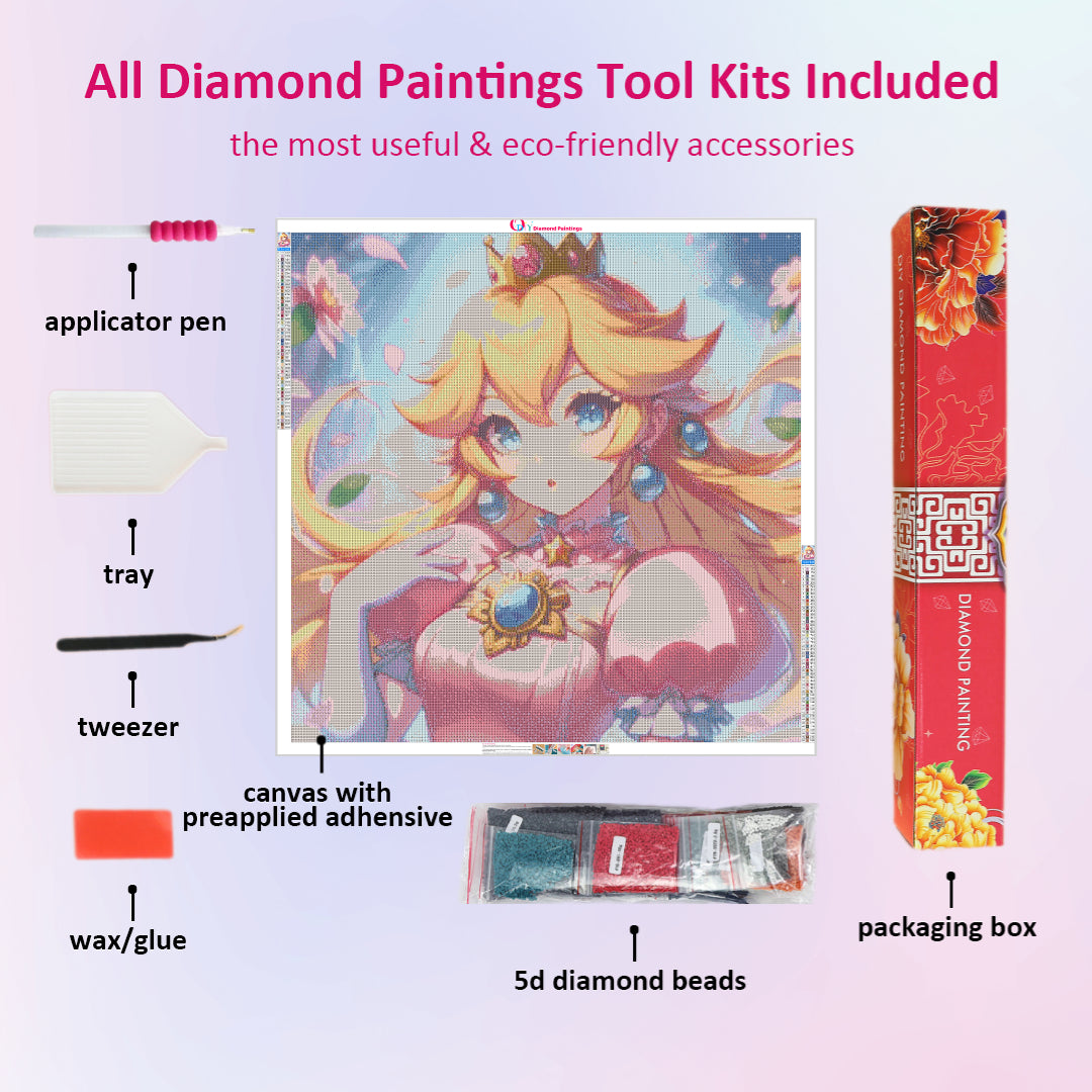 marios-princess-peach-diamond-painting-art-kit