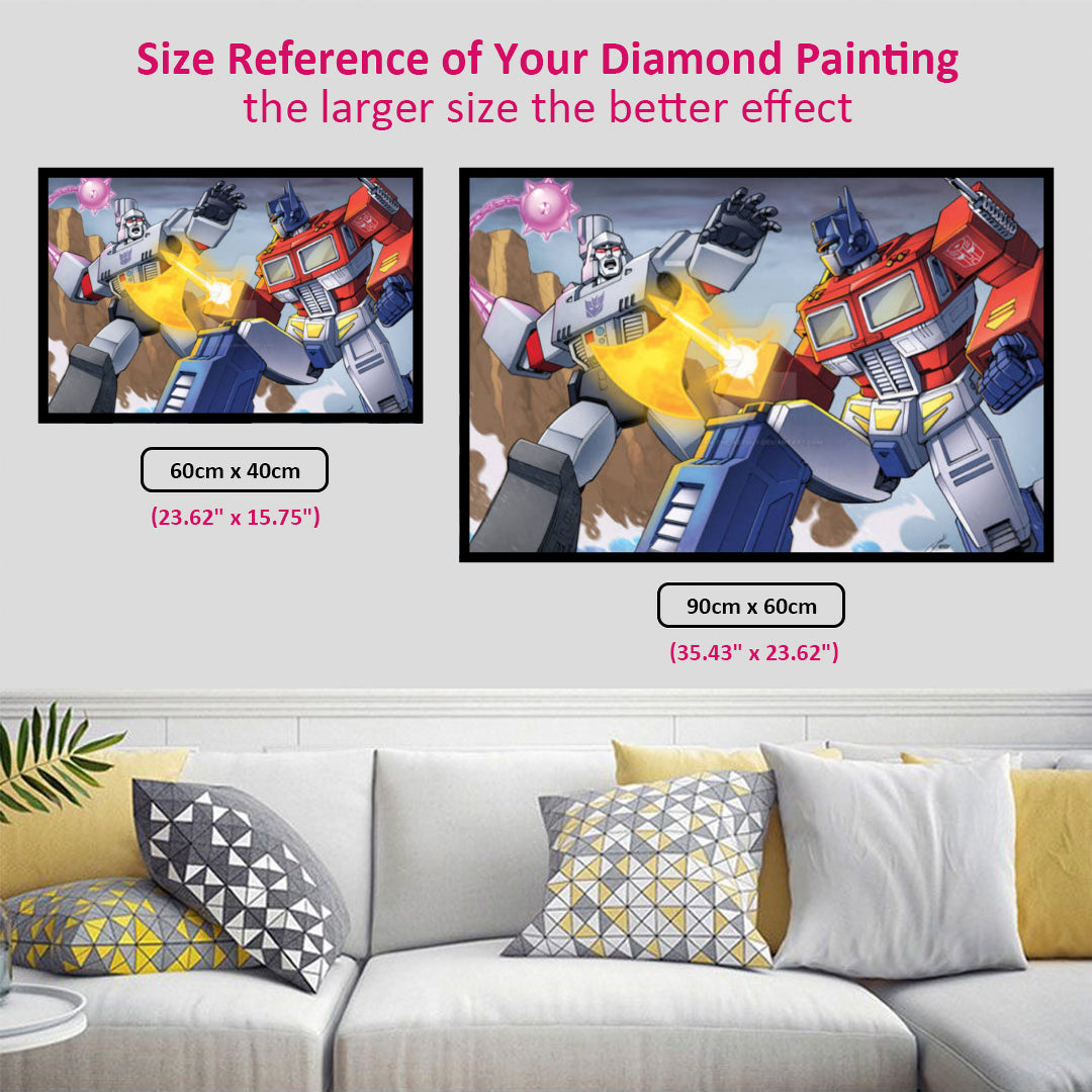 megatron-vs-optimus-diamond-painting-art-kit
