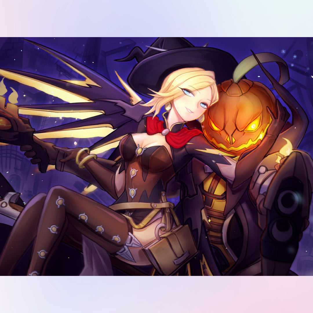 mercy-witch-with-reaper-over-watch-halloween-diamond-painting-art-kit