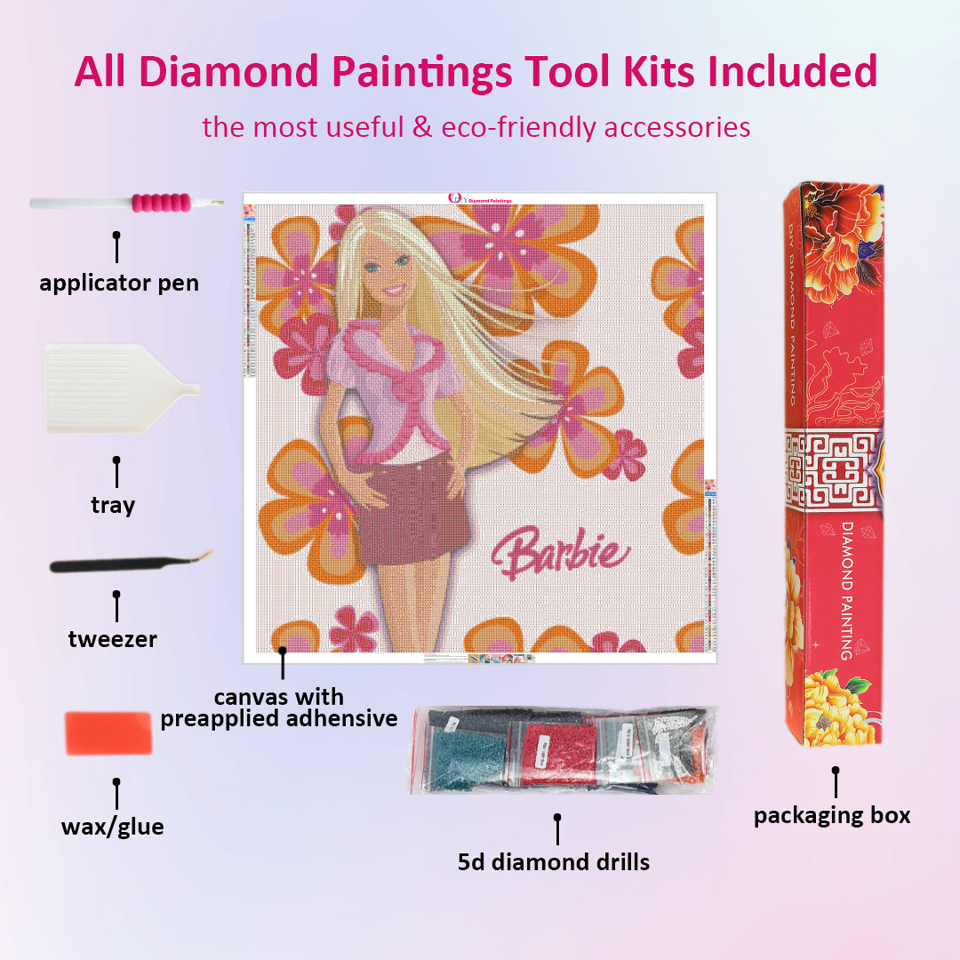 model-barbie-diamond-painting-art-kit