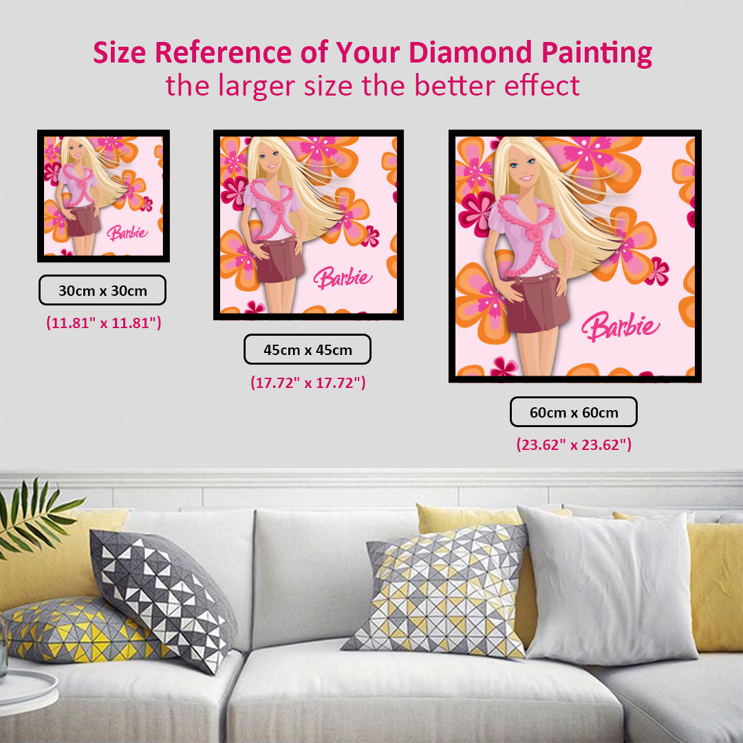 model-barbie-diamond-painting-art-kit