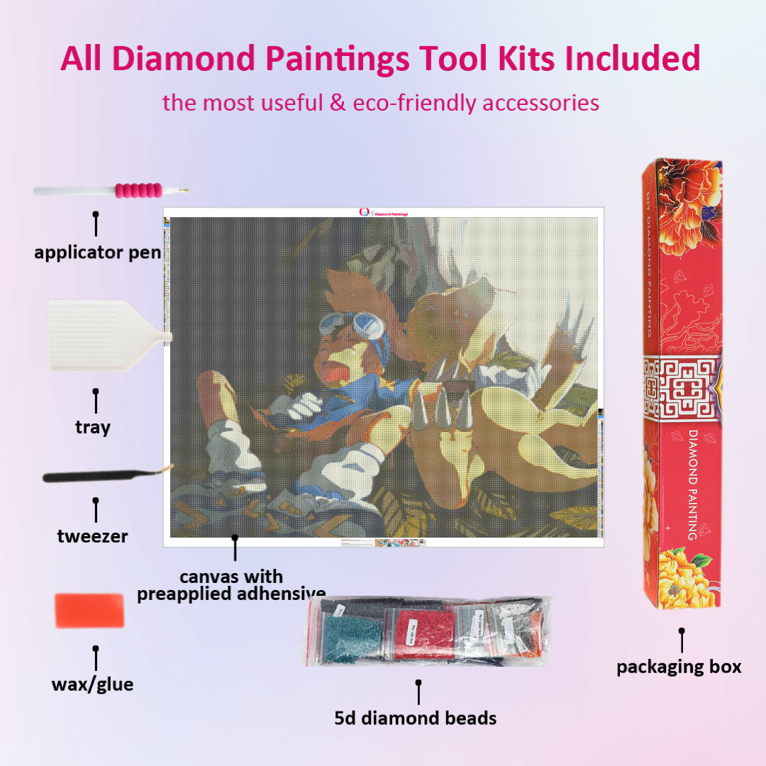 morning-agumon-and-tai-diamond-painting-art-kit