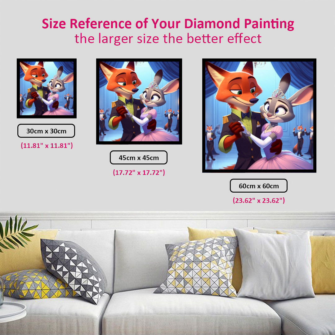 nick-and-judy-at-the-royal-ball-diamond-painting-art-kit