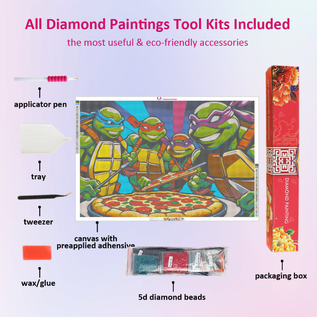 ninja-turtles-pizza-brothers-diamond-painting-art-kit