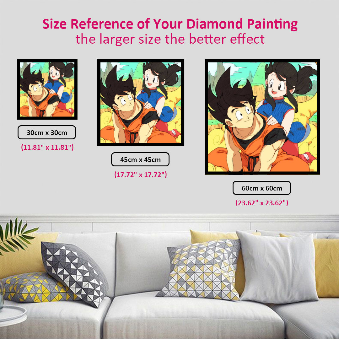 on-travel-goku-and-chichi-diamond-painting-art-kit