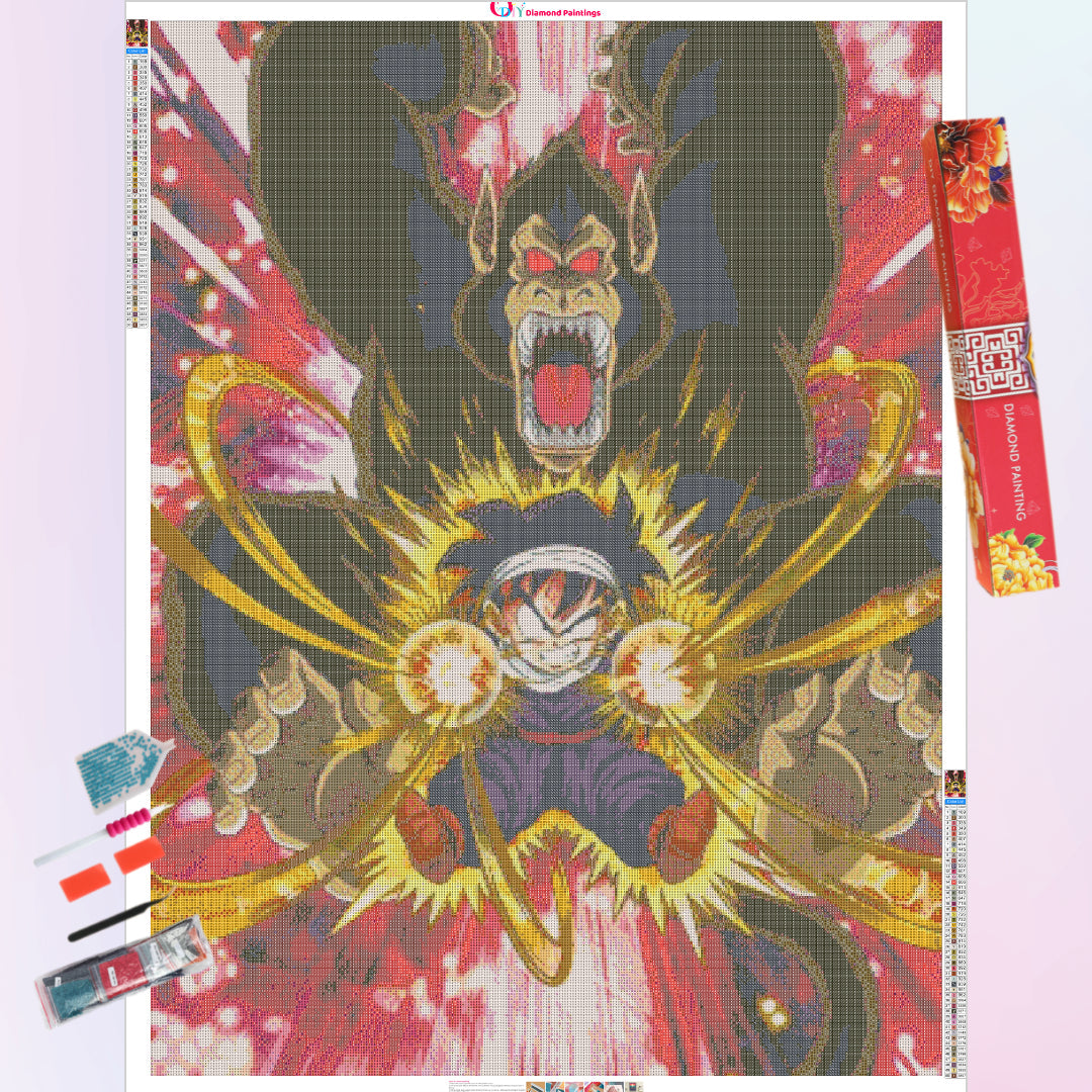 ozaru-gohan-diamond-painting-art-kit