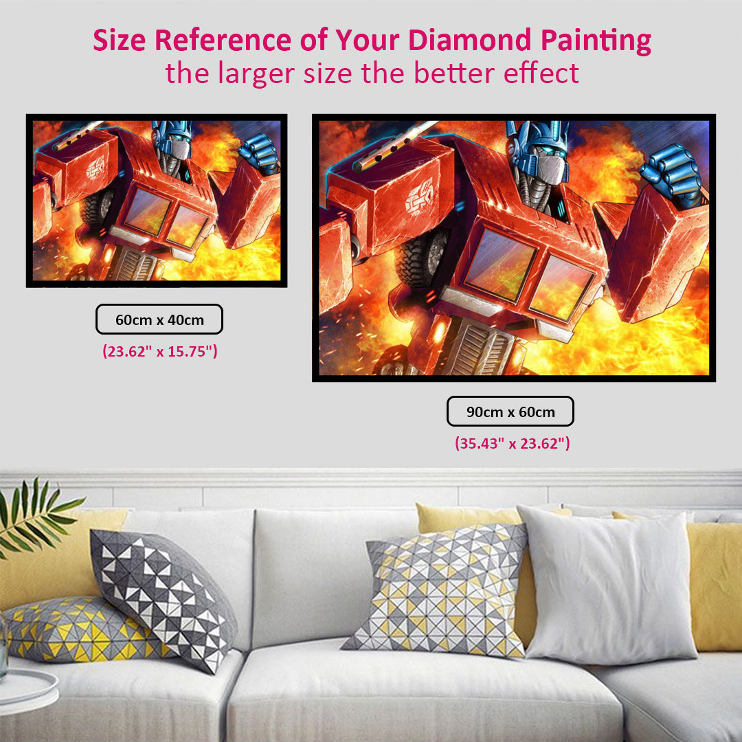 optimus-prime-on-fire-diamond-painting-art-kit